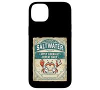 Carcasa para iPhone 14 Plus Saltwater Doctor Crab Ocean Vintage Design