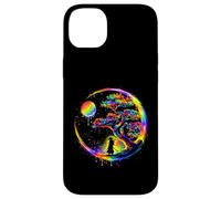 Carcasa para iPhone 14 Plus Samurai Silueta Árbol Luna Arte Japonés Ilustración