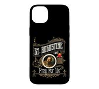 Carcasa para iPhone 14 Plus San Agustín de Hipopótamo Orar por Nosotros Ciudad Católico