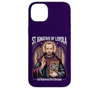 Carcasa para iPhone 14 Plus San Ignacio Loyola Ad Maiorem Dei Gloriam Jesuita católico