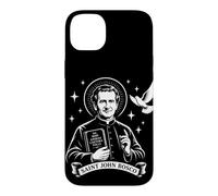 Carcasa para iPhone 14 Plus San Juan Bosco Don Patrón Santos Católicos Sacerdote Italiano