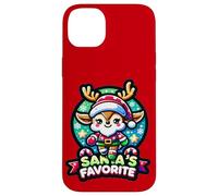 Carcasa para iPhone 14 Plus Santas Favorite Cute Reno Christmas Santa Helper