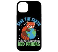 Carcasa para iPhone 14 Plus Save The Earth Es el único Planeta Que Tiene Pandas Rojos