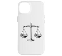 Carcasa para iPhone 14 Plus Scales of Justice Libra Star Sign Legal Gift Abogado Juez