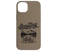 Carcasa para iPhone 14 Plus Scouting Inspires Adventure Canoe Outdoors Retro Scouts