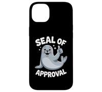 Carcasa para iPhone 14 Plus Seal of Approval Pun Funny Seal