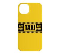 Carcasa para iPhone 14 Plus Señal de Taxi de Taxi Amarillo para Disfraz de Taxi