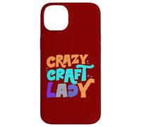 Carcasa para iPhone 14 Plus Señora Loca del Arte