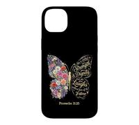 Carcasa para iPhone 14 Plus She Is Clothed with Strength & Dignity Bible Proverbs 31:25