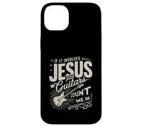 Carcasa para iPhone 14 Plus Si Involucra a Jesus Guitars Cuéntame En Guitarrista Christian