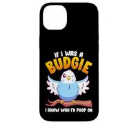 Carcasa para iPhone 14 Plus Si yo Fuera un Periquito, sé a quién haría Caca en Meme Hilarante