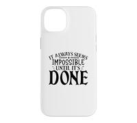 Carcasa para iPhone 14 Plus Siempre Parece Imposible hasta Que se Hace motivador