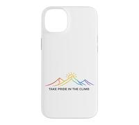 Carcasa para iPhone 14 Plus Siéntete Orgulloso de la Escalada Rainbow Mountain Hiking