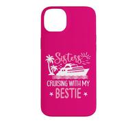 Carcasa para iPhone 14 Plus Sister Cruise Trip Besties Sisters Cruising with My Bestie