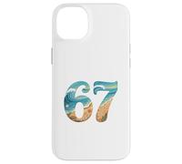 Carcasa para iPhone 14 Plus Six SSix Seven Beach Summer Waves Diversión Niñas Niños Hombres