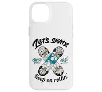 Carcasa para iPhone 14 Plus Skateboarding with Graffiti Style, Skateboard Graphic Design