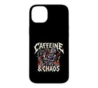 Carcasa para iPhone 14 Plus Skeleton Nurse Caffeine & Chaos Night Shift