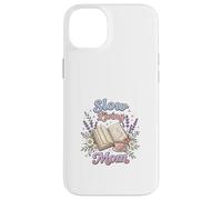 Carcasa para iPhone 14 Plus Slow Living Mamá Cozy Cottagecore Lectura Estética