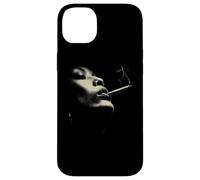 Carcasa para iPhone 14 Plus Smoky Jazz Man Minimal Face Retrato Estética