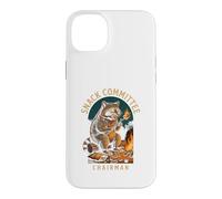 Carcasa para iPhone 14 Plus Snack Committee Chairman, Raccoon Camping Humor