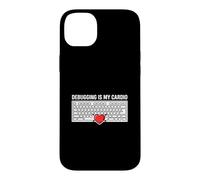 Carcasa para iPhone 14 Plus Software Developer Programmer Debugging Is My Cardio