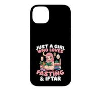 Carcasa para iPhone 14 Plus Solo Chica Le Encanta Ayunar Iftar Musulmán Ramadán