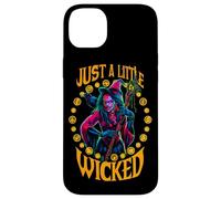 Carcasa para iPhone 14 Plus Solo un pequeño Truco o Regalo Divertido para Brujas de Halloween