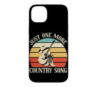 Carcasa para iPhone 14 Plus Solo una canción Country más Amante de la música Country Occidental