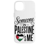 Carcasa para iPhone 14 Plus Someone In Palestine Loves Me Palestine Heart