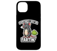 Carcasa para iPhone 14 Plus Sometimes I Just Be Fartin Slob Rat Pedos Ratón Pedo Divertido