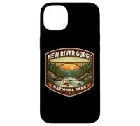 Carcasa para iPhone 14 Plus Souvenir del Parque Nacional New River Gorge Visitante de Virginia Occidental