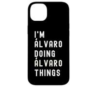 Carcasa para iPhone 14 Plus Soy Álvaro Haciendo Cosas de Álvaro