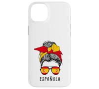Carcasa para iPhone 14 Plus Spanish Española Girl Spanish Heritage Spain Flag