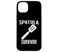 Carcasa para iPhone 14 Plus Spatula SUPERVIVIENTE Divertida Madre Familia Retro Infancia