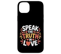 Carcasa para iPhone 14 Plus Speak The Truth In Love Amable honestidad fe |-