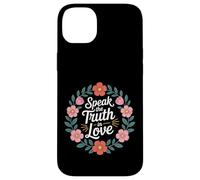 Carcasa para iPhone 14 Plus Speak The Truth In Love Amable honestidad fe -