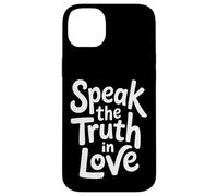 Carcasa para iPhone 14 Plus Speak The Truth In Love Amable honestidad fe ||-