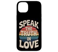 Carcasa para iPhone 14 Plus Speak The Truth In Love Amable honestidad fe |-
