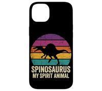 Carcasa para iPhone 14 Plus Spinosaurus Retro Sunset My Spirit Animal