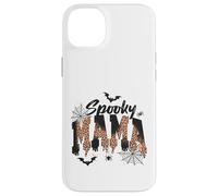 Carcasa para iPhone 14 Plus Spooky Mama Leopard Print Ghost Halloween Design