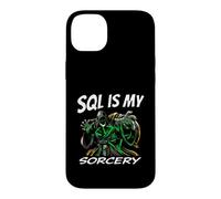Carcasa para iPhone 14 Plus SQL Developer Sorcery Funny Database Admin Programmer