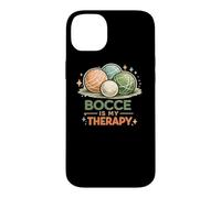 Carcasa para iPhone 14 Plus Squadra Italiana di giocatori di Bocce Bocce is my Therapy