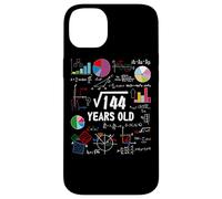 Carcasa para iPhone 14 Plus Square Root of 144 12th Birthday 12 Year Old Math Nerd
