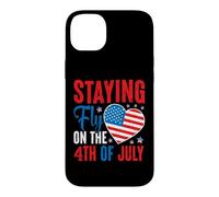 Carcasa para iPhone 14 Plus Staying Fly on The 4th of July Toddler Happy 4th of July
