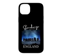 Carcasa para iPhone 14 Plus Stonehenge by Night Tourist Travel Souvenir Gran Bretaña Reino Unido