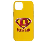 Carcasa para iPhone 14 Plus Super Dad Shield tee Shirt, Happy Father's Day, Best Father