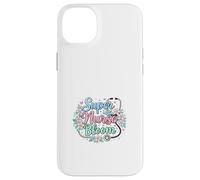 Carcasa para iPhone 14 Plus Super Nurse Bloom Tema Médico Floral