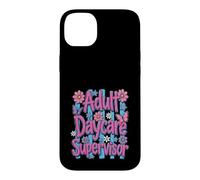 Carcasa para iPhone 14 Plus Supervisor de guardería para Adultos Funny Nurse Life
