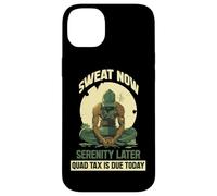 Carcasa para iPhone 14 Plus Sweat Now Serenity Later Quad Tax IS Due Today