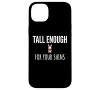Carcasa para iPhone 14 Plus Tall Enough for Your Shins Cute Bunny Rabbit Boxing